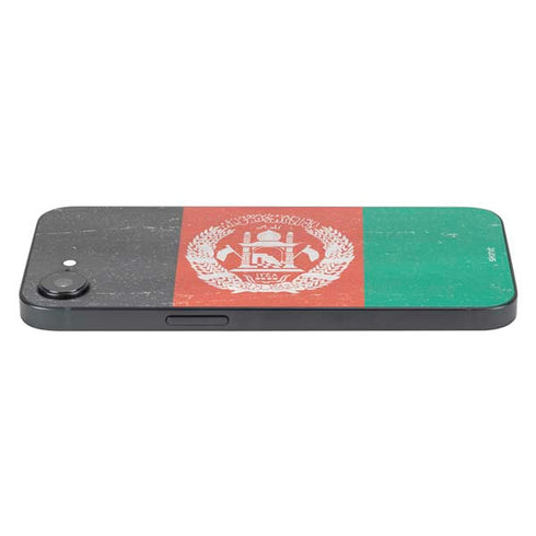 Afghanistan Flag Distressed iPhone 16e Skin